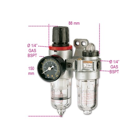 Beta Filter-Regulator-Lubricator 19190200